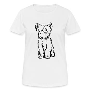 Powder Puff - Women's Breathable T-Shirt - white - Front - AI Model Female 172 dark (172cm)