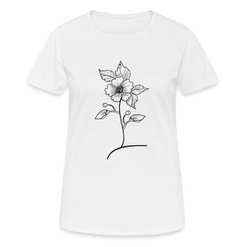 Florist Flower Plant Nature Gardener - Women's Breathable T-Shirt - white - Front - AI Model Female 172 dark (172cm)