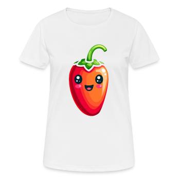 Chili - Women's Breathable T-Shirt - white - Front - AI Model Female 172 dark (172cm)