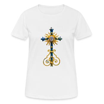 Mason Secrets - Women's Breathable T-Shirt - white - Front - AI Model Female 172 dark (172cm)