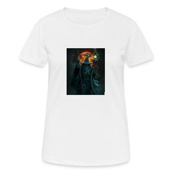 Magier - Frauen T-Shirt atmungsaktiv - Weiß - Vorne - AI Model Female 172 dark (172cm)