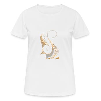 Tatoo Art 3 - T-shirt respirant Femme - blanc - Devant - AI Model Female 172 dark (172cm)