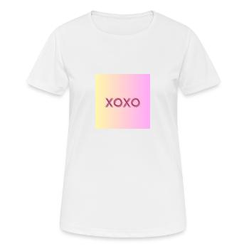 Chill out - Frauen T-Shirt atmungsaktiv - Weiß - Vorne - AI Model Female 172 dark (172cm)