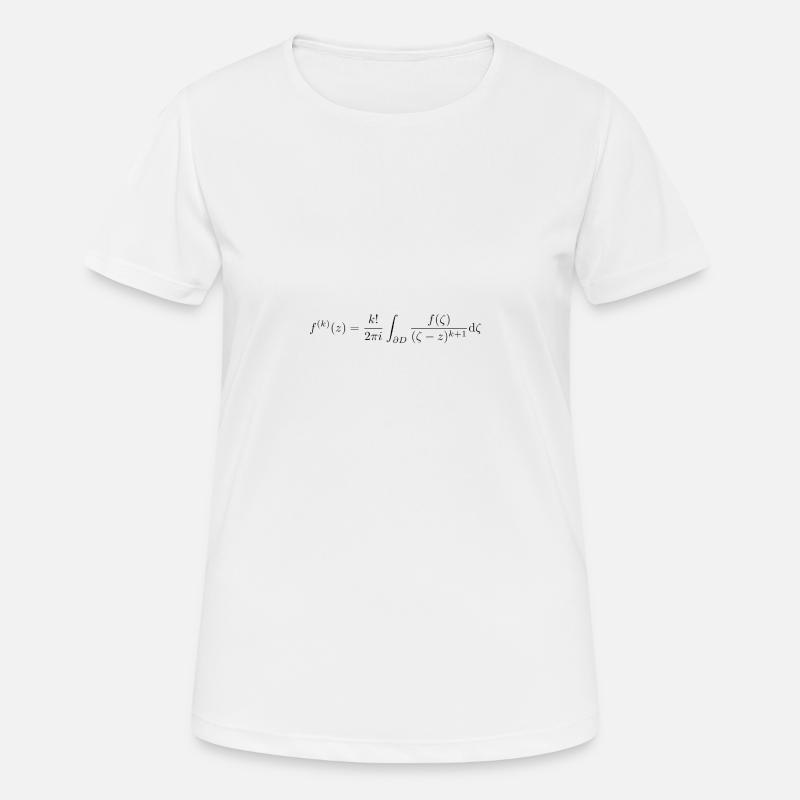 Cauchy integral formula - Women's Breathable T-Shirt - white