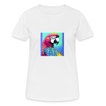 Ara néon - T-shirt respirant Femme - blanc - Devant - AI Model Female 172 dark (172cm)