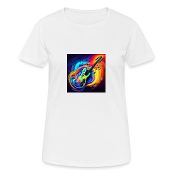 Balancement - T-shirt respirant Femme - blanc - Devant - AI Model Female 172 dark (172cm)