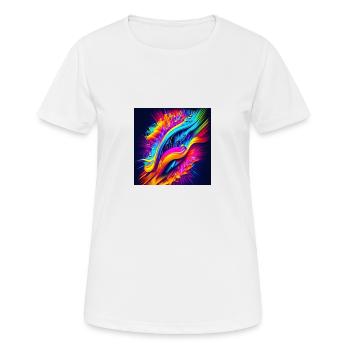 Akkord des Universums - Frauen T-Shirt atmungsaktiv - Weiß - Vorne - AI Model Female 172 dark (172cm)