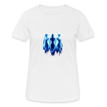 3 Geister - Frauen T-Shirt atmungsaktiv - Weiß - Vorne - AI Model Female 172 dark (172cm)