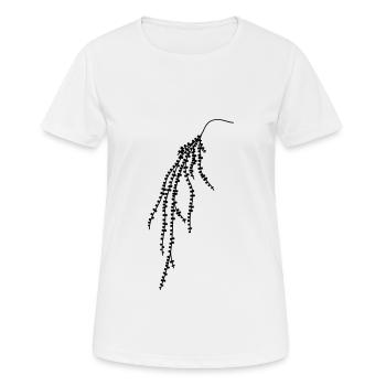 Hanging plant 2 - Frauen T-Shirt atmungsaktiv - Weiß - Vorne - AI Model Female 172 dark (172cm)