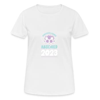 Junggesellinnen Abschied 2023 Jga - Frauen T-Shirt atmungsaktiv - Weiß - Vorne - AI Model Female 172 dark (172cm)