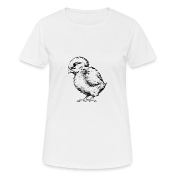kücken - Women's Breathable T-Shirt - white - Front - AI Model Female 172 dark (172cm)