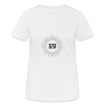 Idée de cadeau pour le gagnant gagnant - T-shirt respirant Femme - blanc - Devant - AI Model Female 172 dark (172cm)