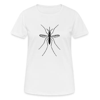 Mosqui 10 - T-shirt respirant Femme - blanc - Devant - AI Model Female 172 dark (172cm)