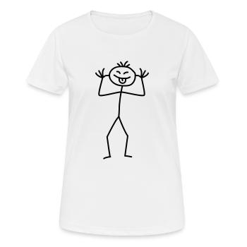 Annoy - Women's Breathable T-Shirt - white - Front - AI Model Female 172 dark (172cm)