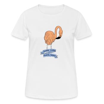 Dance Dance Dance, Honey | Mode animaux - T-shirt respirant Femme - blanc - Devant - AI Model Female 172 dark (172cm)