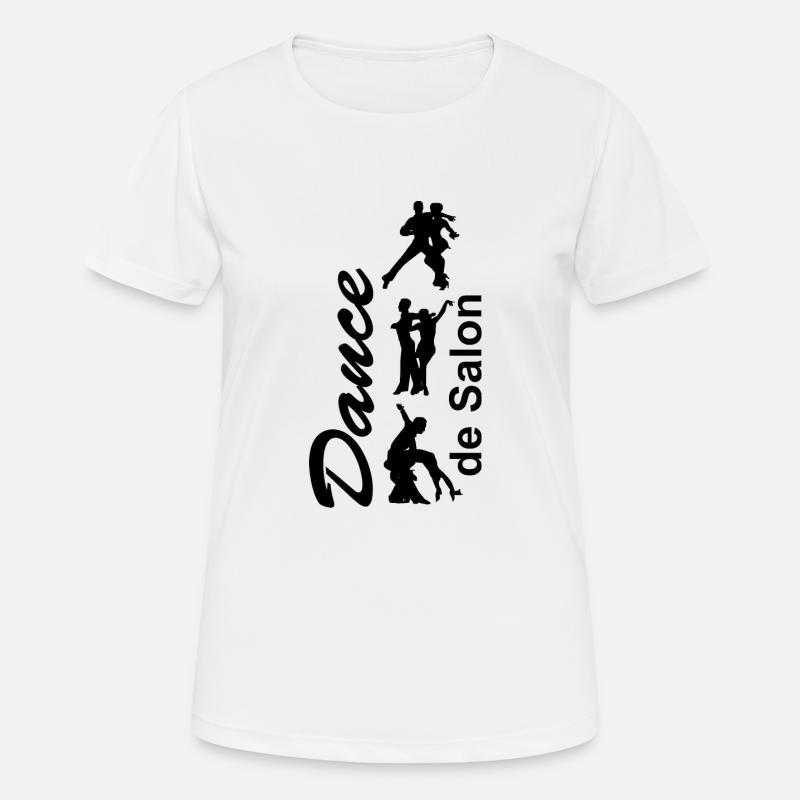 Ballroom dancing - Women's Breathable T-Shirt - white