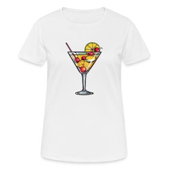 Limonade Drink - Frauen T-Shirt atmungsaktiv - Weiß - Vorne - AI Model Female 172 dark (172cm)