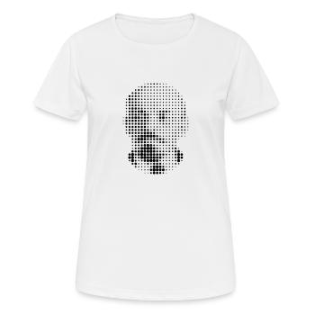 lénine - T-shirt respirant Femme - blanc - Devant - AI Model Female 172 dark (172cm)