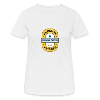 ULtI 18B - T-shirt respirant Femme - blanc - Devant - AI Model Female 172 dark (172cm)