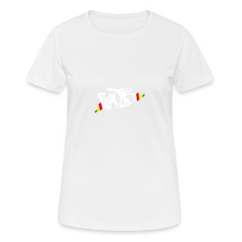 Roots Rasta - Women's Breathable T-Shirt - white - Front - AI Model Female 172 dark (172cm)