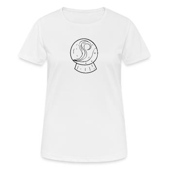 A magic ball! Simply magical! - Women's Breathable T-Shirt - white - Front - AI Model Female 172 dark (172cm)