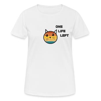 One Life Left - Multicolor - Women's Breathable T-Shirt - white - Front - AI Model Female 172 dark (172cm)