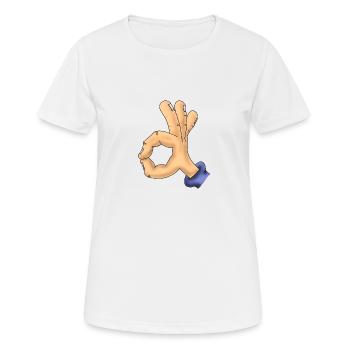 Perfect - Women's Breathable T-Shirt - white - Front - AI Model Female 172 dark (172cm)