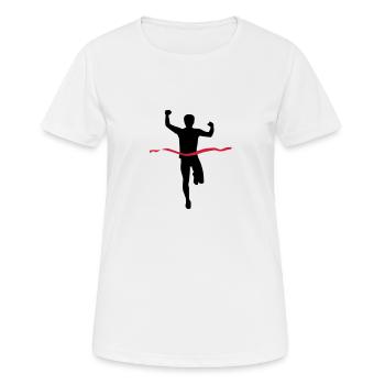 Courir - T-shirt respirant Femme - blanc - Devant - AI Model Female 172 dark (172cm)