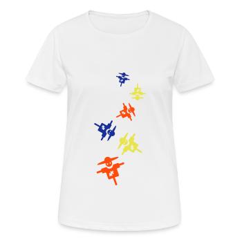 Scarecrow - Women's Breathable T-Shirt - white - Front - AI Model Female 172 dark (172cm)