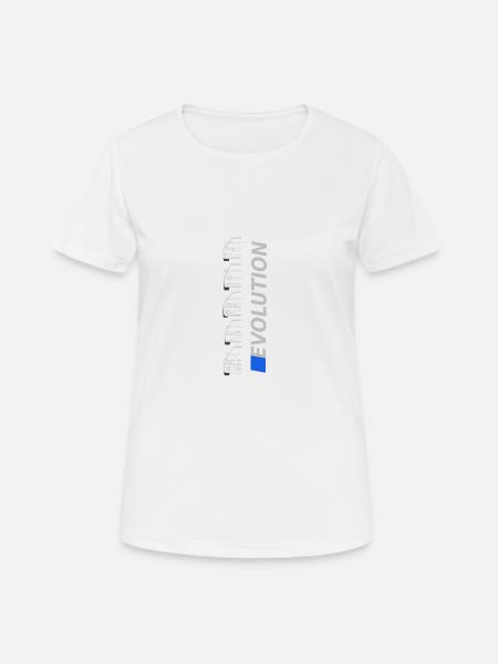 Evo Bimmer - Frauen T-Shirt atmungsaktiv - Weiß