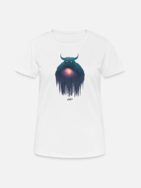 Aura Eater - Women's Breathable T-Shirt - white
