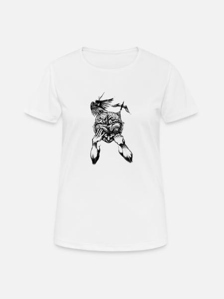 Gehirnbrei - Women's Breathable T-Shirt - white