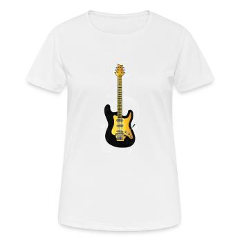 universe Of guitar - Women's Breathable T-Shirt - white - Front - AI Model Female 172 dark (172cm)