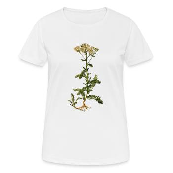 herbes thym romarin persil origan aneth - T-shirt respirant Femme - blanc - Devant - AI Model Female 172 dark (172cm)