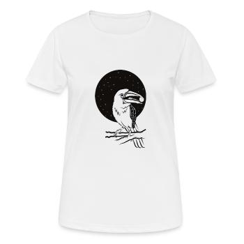 TUCAN AMAZON - T-shirt respirant Femme - blanc - Devant - AI Model Female 172 dark (172cm)