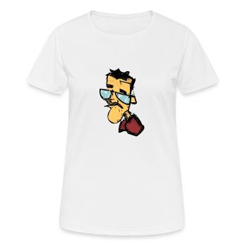 Alter Typ - Frauen T-Shirt atmungsaktiv - Weiß - Vorne - AI Model Female 172 dark (172cm)