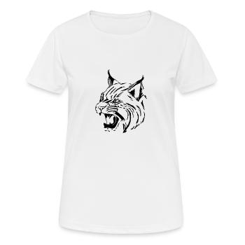 tigre - T-shirt respirant Femme - blanc - Devant - AI Model Female 172 dark (172cm)