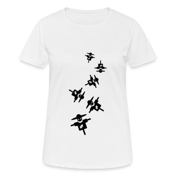 Scarecrow - Women's Breathable T-Shirt - white - Front - AI Model Female 172 dark (172cm)