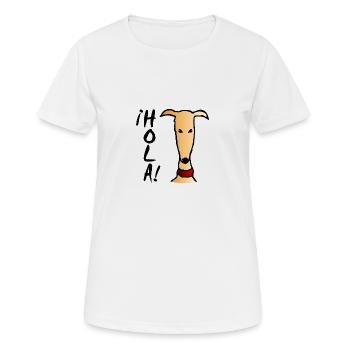 lévier - T-shirt respirant Femme - blanc - Devant - AI Model Female 172 dark (172cm)