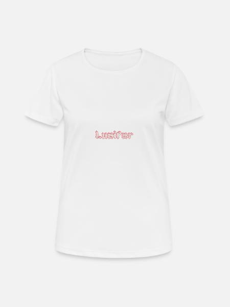 lucifer - Women's Breathable T-Shirt - white