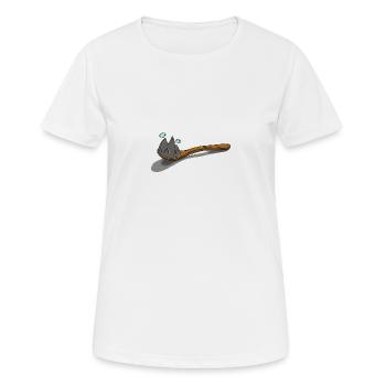 Spoon-Mountain Spoon Mountain - Women's Breathable T-Shirt - white - Front - AI Model Female 172 dark (172cm)