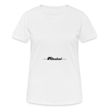 Polterabend - Frauen T-Shirt atmungsaktiv - Weiß - Vorne - AI Model Female 172 dark (172cm)