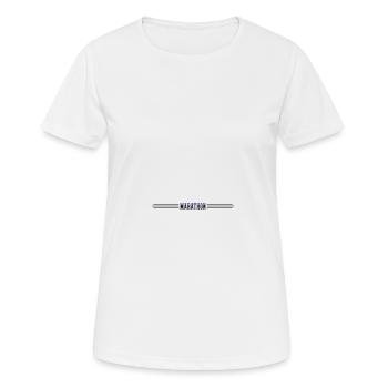 Sports de course à pied - T-shirt respirant Femme - blanc - Devant - AI Model Female 172 dark (172cm)