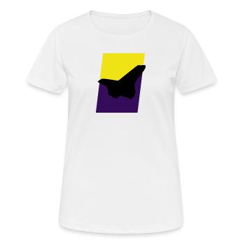 Aerospace Aerospace Luftfahrt - Frauen T-Shirt atmungsaktiv - Weiß - Vorne - AI Model Female 172 dark (172cm)