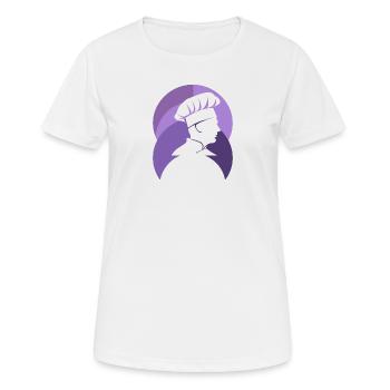 Cooking -starred chef - Women's Breathable T-Shirt - white - Front - AI Model Female 172 dark (172cm)