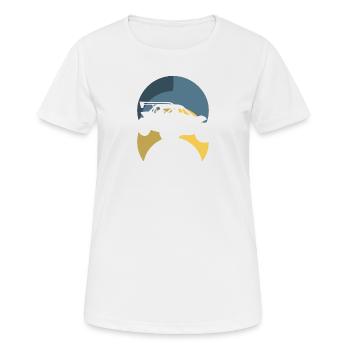 Car Sports Car Racing Car - Women's Breathable T-Shirt - white - Front - AI Model Female 172 dark (172cm)