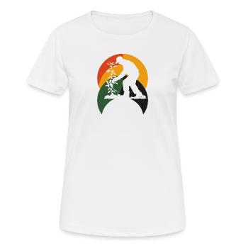 Flower horticulture - Women's Breathable T-Shirt - white - Front - AI Model Female 172 dark (172cm)