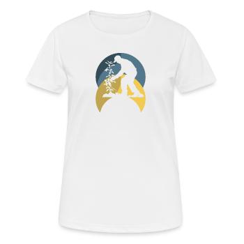 Jardinage Horticulture Jardin - T-shirt respirant Femme - blanc - Devant - AI Model Female 172 dark (172cm)