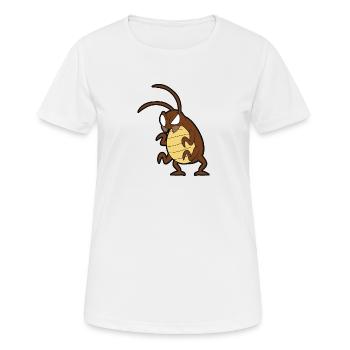 Kammerjäger Schädlingsbekämpfer Ungeziefer - Frauen T-Shirt atmungsaktiv - Weiß - Vorne - AI Model Female 172 dark (172cm)