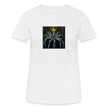 Roi des araignées - T-shirt respirant Femme - blanc - Devant - AI Model Female 172 dark (172cm)